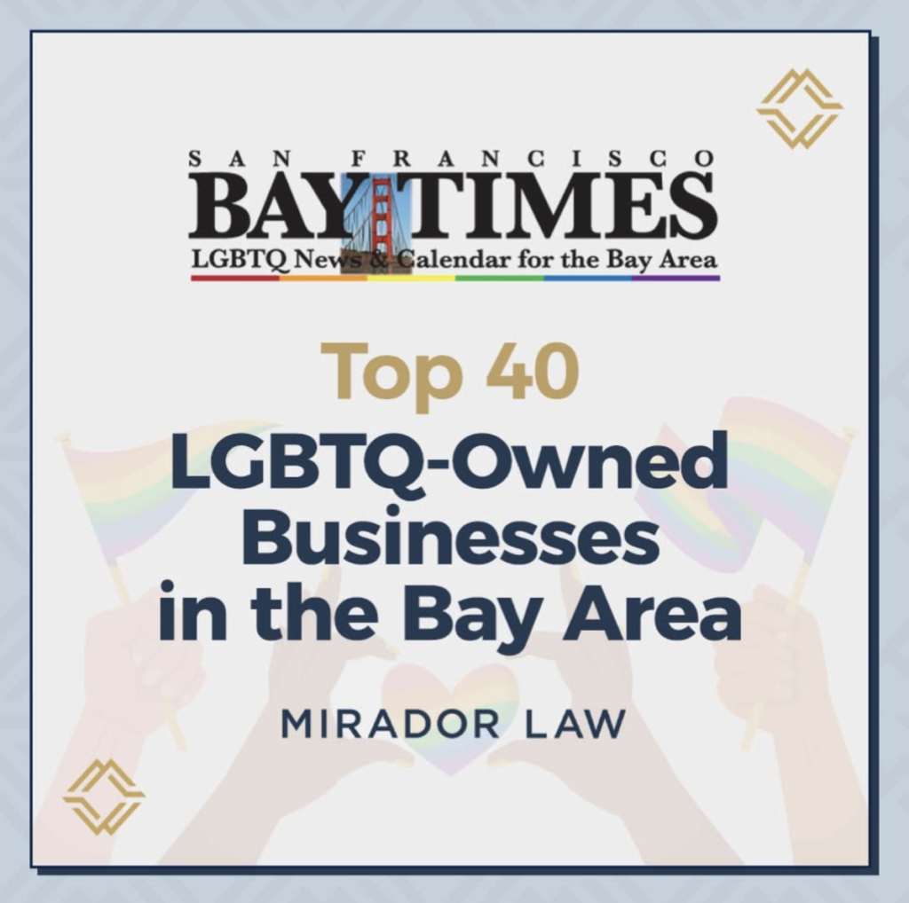 Mirador Law Named 2026 As Business of Pride Honoree