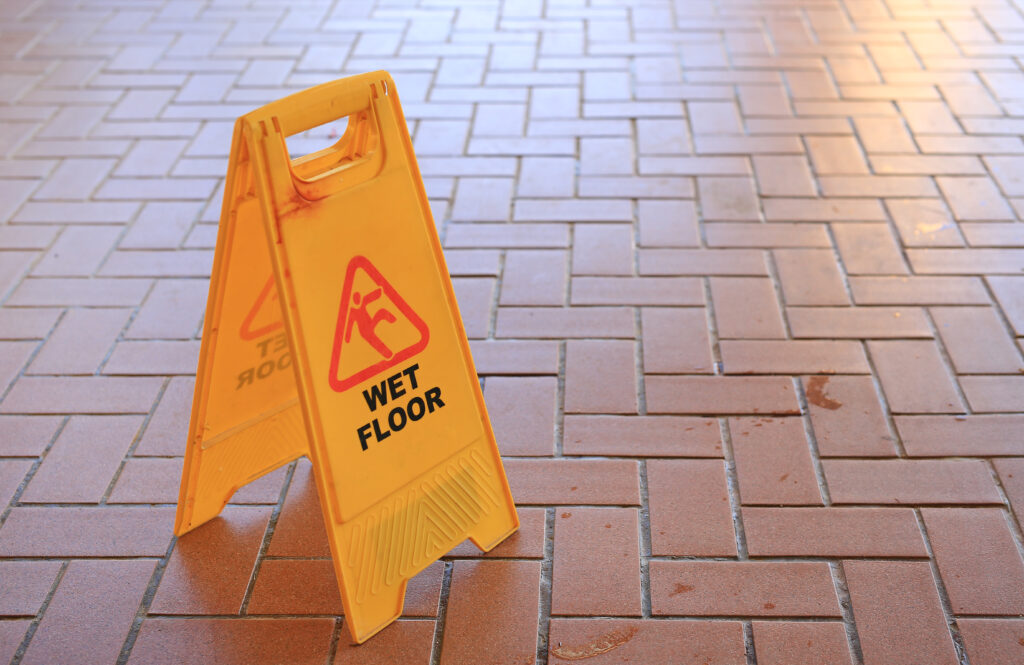 Woman Injured After Slip and Fall — case summary preview